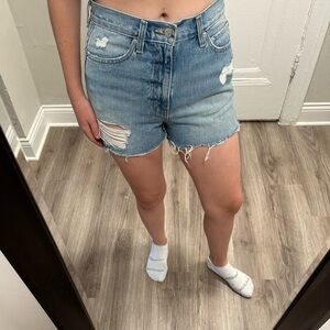 Urban Outfitters high rise denim shorts. Size 26.